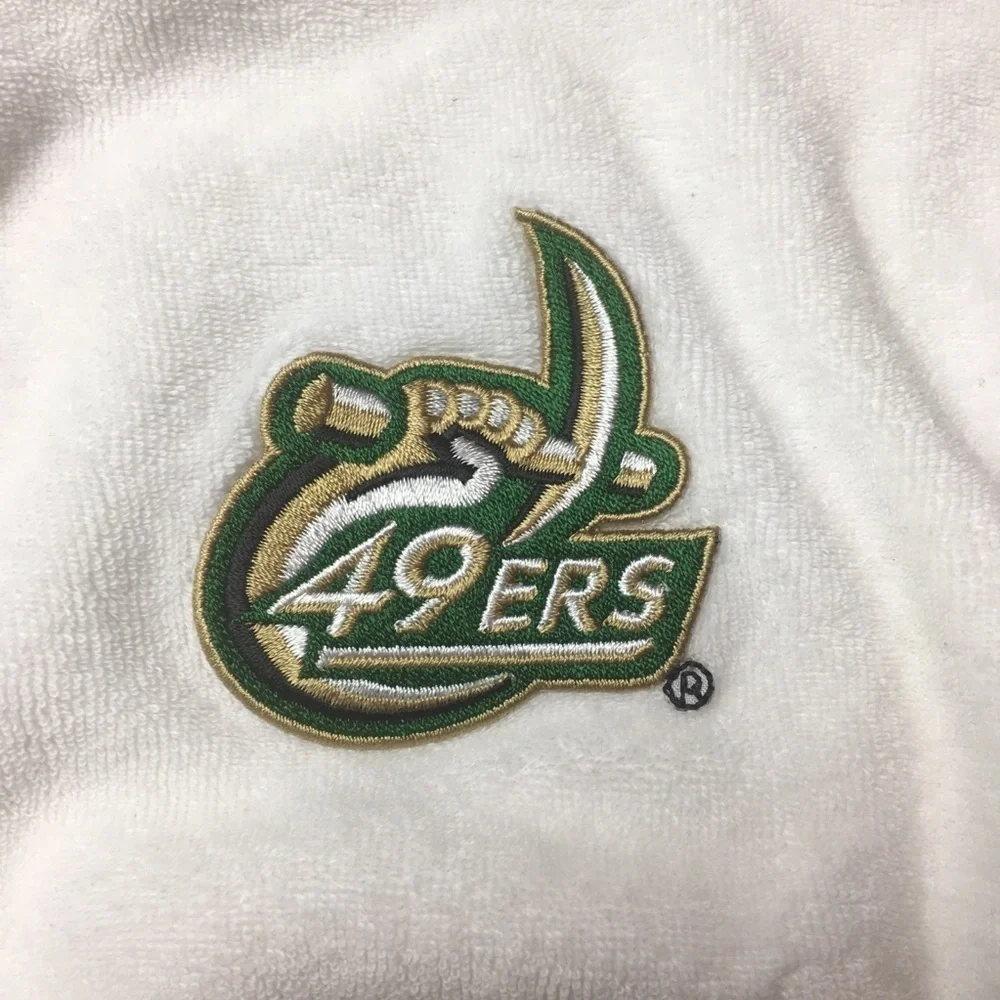 UNCC 49ers Green & White Baby Bib